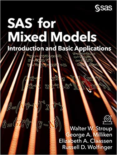 SAS for Mixed Models: Introduction and Basic Applications [2018] - Original PDF
